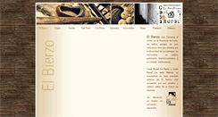Desktop Screenshot of elbierzorural.es